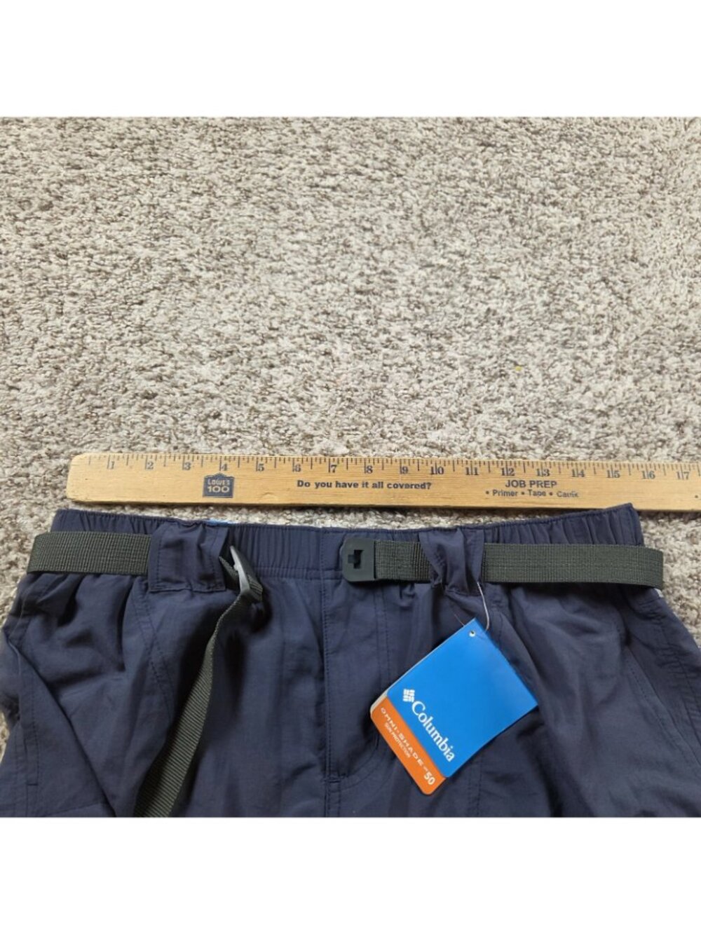 Columbia Sandy River Cargo Hiking Shorts Womens Medium Blue Pockets AL4572 Tags - Picture 2 of 5